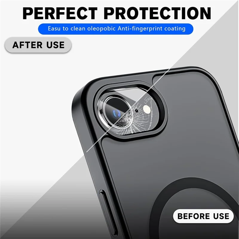 KALEBOL KLB-LPC001 For iPhone 17e / 16e One-Piece Phone Lens Film Clear Tempered Glass Lens Protector