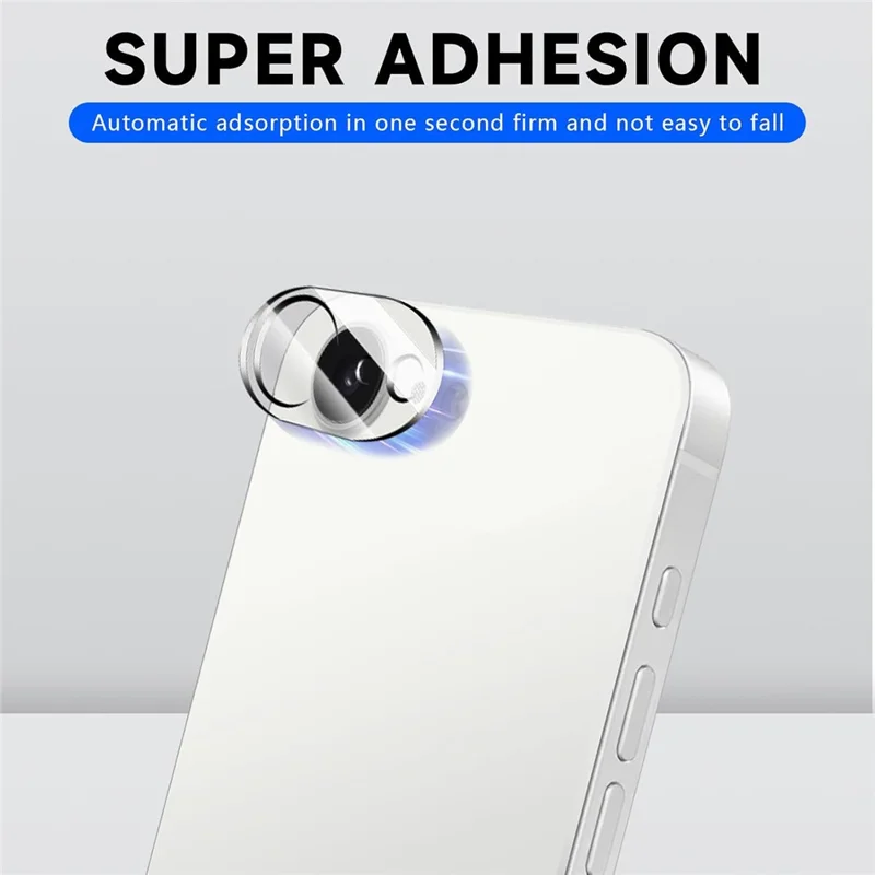 KALEBOL KLB-LPC001 For iPhone 17e / 16e One-Piece Phone Lens Film Clear Tempered Glass Lens Protector