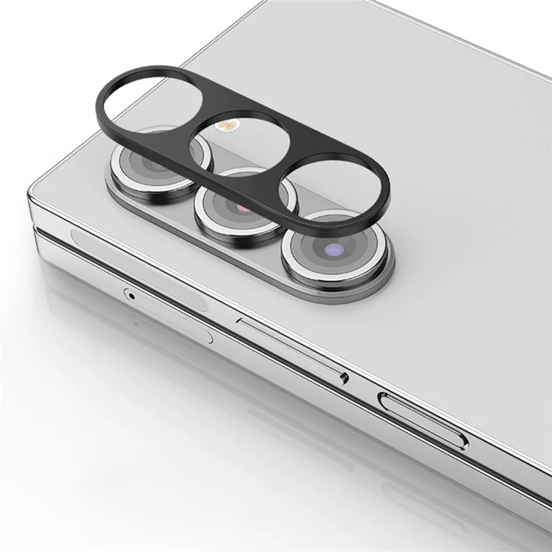 KALEBOL KLB-LPC005 For Samsung Galaxy Z Fold6 5G Hollow Lens Protector Aluminum Alloy Phone Camera Bezel Cover