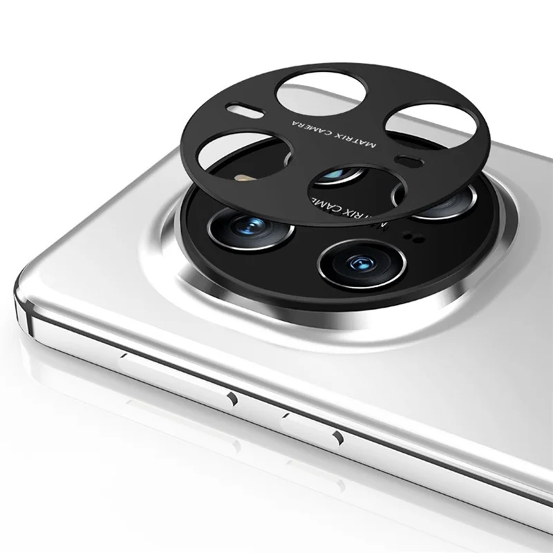 KALEBOL KLB-LPC005 For Honor Magic7 Pro 5G Hollow Lens Protector Aluminum Alloy Phone Camera Bezel Cover