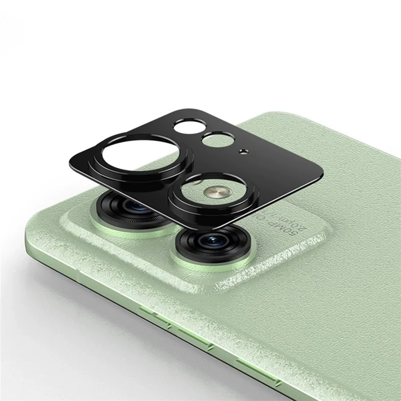 KALEBOL KLB-LPC005 For Motorola Edge 40 5G Hollow Lens Protector Aluminum Alloy Phone Camera Bezel Cover