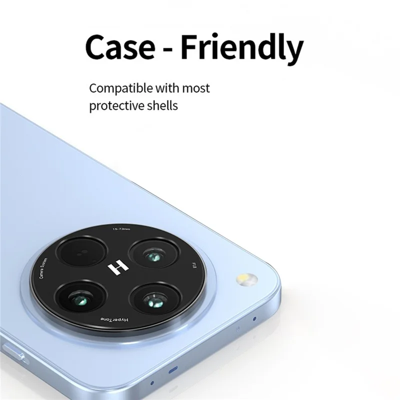 KALEBOL KLB-LPC005 For Oppo Find X8s+ 5G Hollow Lens Protector Aluminum Alloy Phone Camera Bezel Cover