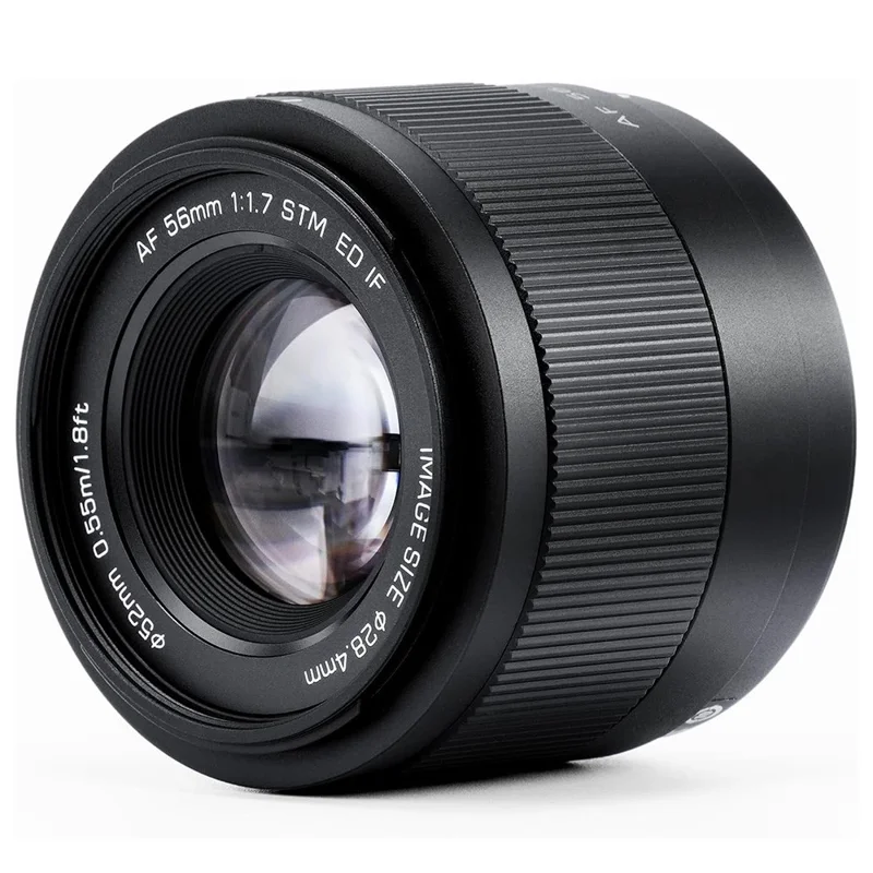 VILTROX APS-C Objectif pour Fujifilm X-T5 X-T4 X-T30 II X-S10 X-T200 X-T30 X-H1 X-H2 X-T3 X-T100 56mm F1.7 FX STM Objectif à Mise au Point Automatique