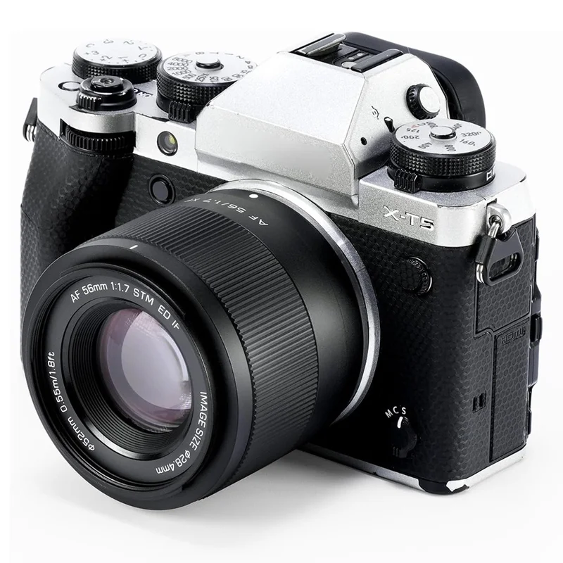 VILTROX APS-C Objectif pour Fujifilm X-T5 X-T4 X-T30 II X-S10 X-T200 X-T30 X-H1 X-H2 X-T3 X-T100 56mm F1.7 FX STM Objectif à Mise au Point Automatique