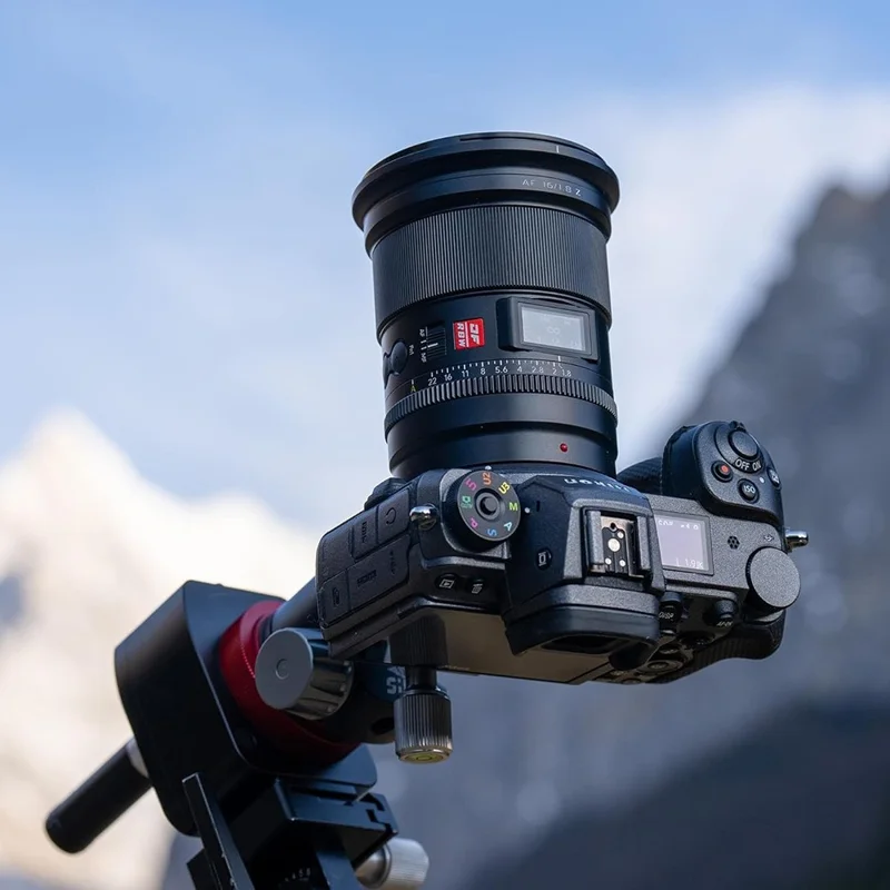 VILTROX AF 16mm F1.8 Z Lente Grande Angular para Montagem Nikon Z Z7 Z7ii Z8 Z8ii Z9 Zf Z30 Z50 Zfc Câmera com Tela LCD