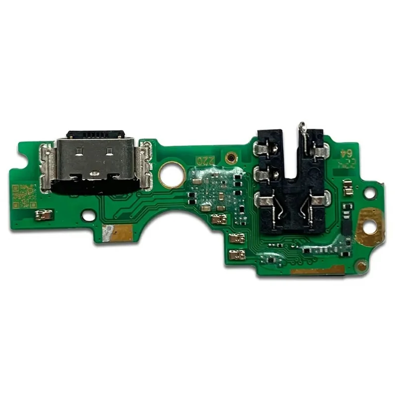 Para Infinix Hot 12 Pro 4G X668 Conector de Dock Cabo Flexível da Porta de Carregamento Peça de Reposição (Sem Logotipo)