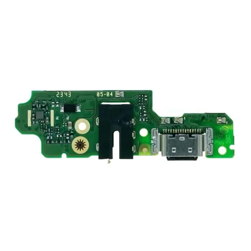 Pour Infinix Hot 20 Play 4G X6825 Connecteur de Dock Câble Flexible de Port de Charge Pièce de Réparation (Sans Logo)