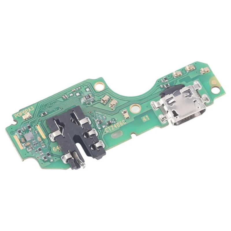 Conector de carga Dock para TECNO Pop 6 Pro 4G BE8 Pieza de reparación de cable flexible (Sin logotipo)