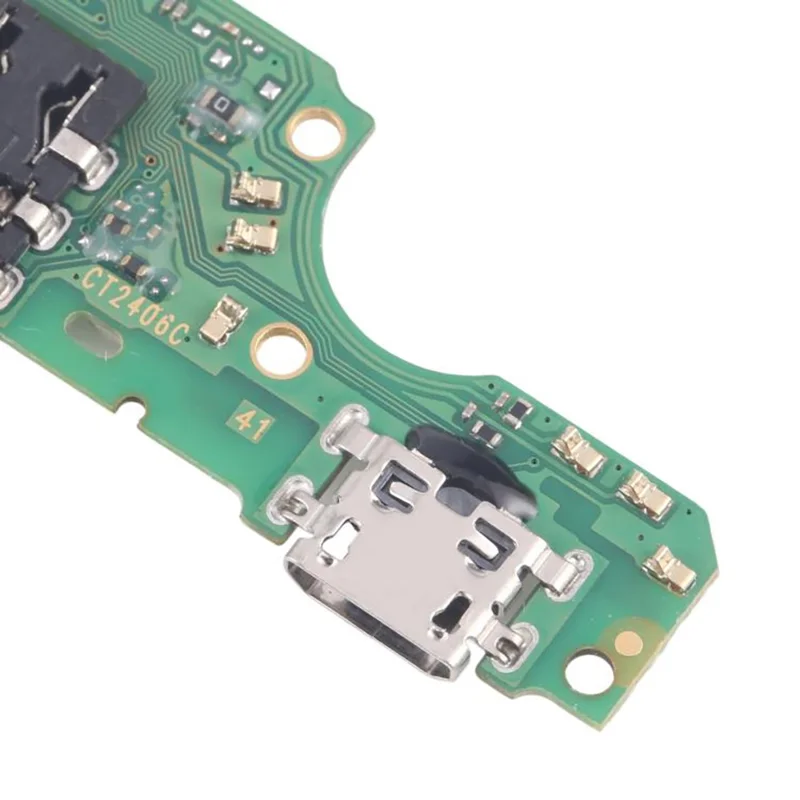 Conector de carga Dock para TECNO Pop 6 Pro 4G BE8 Pieza de reparación de cable flexible (Sin logotipo)
