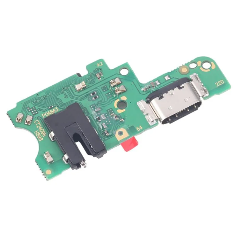 Für TECNO Pova 6 4G Dock-Anschluss Ladeanschluss Flexkabel Reparaturteil (Ohne Logo)