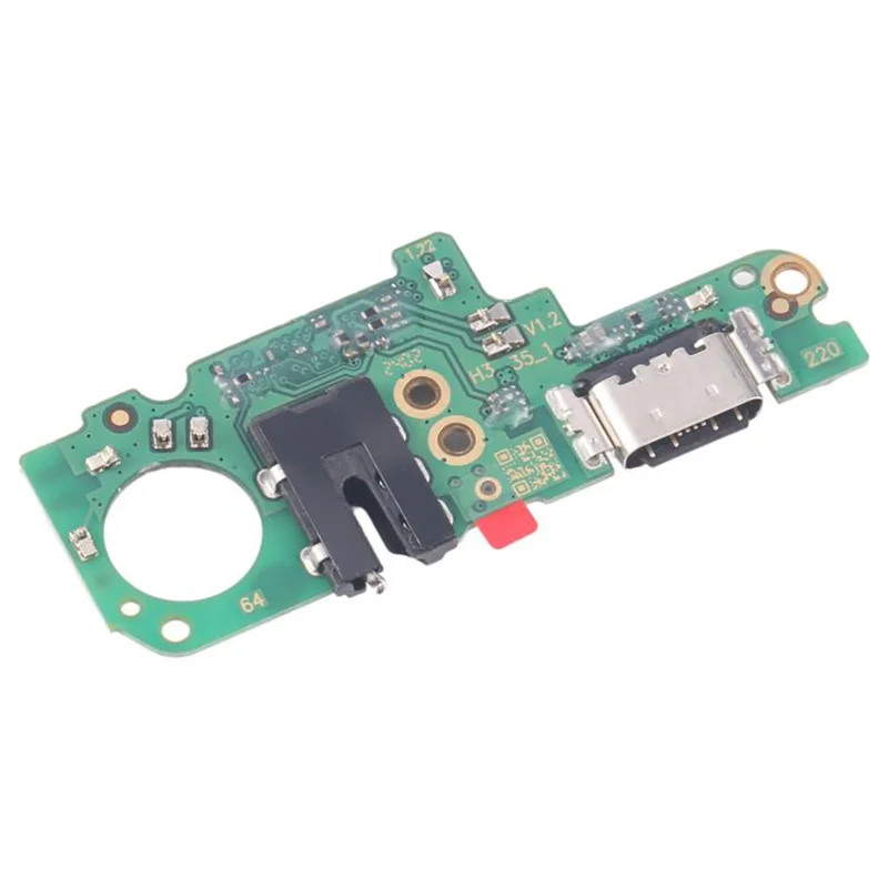 Conector de conexión para TECNO Pova 6 Pro 5G LI9 Cable flexible de puerto de carga Pieza de reparación (Sin logotipo)