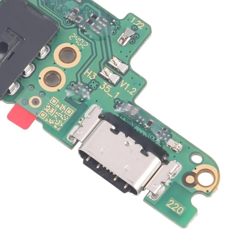 Conector de conexión para TECNO Pova 6 Pro 5G LI9 Cable flexible de puerto de carga Pieza de reparación (Sin logotipo)