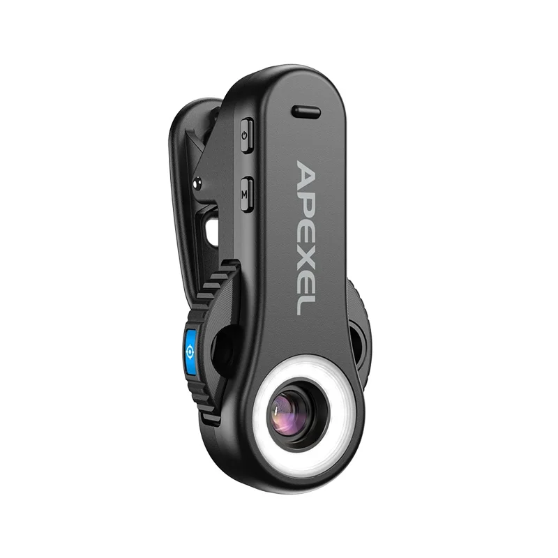 APEXEL APL-MS3L telefonmikroskop med LED-lys, 40X 80X 120X zoom lommemikroskop kamera-tilbehør