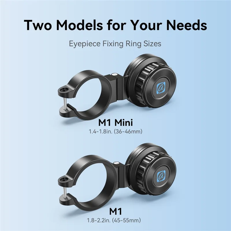 APEXEL APL-F006 Magnetisk telefonklemme, teleskopøje for fuglekig, hjælpefotografering, monokulær telefonholder