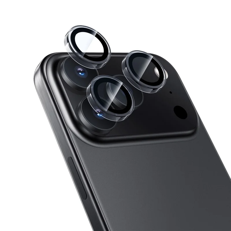 YESIDO WB61 For iPhone 17 Pro / 17 Pro Max Camera Lens Protector AF AR PC Frame CSG High-aluminum Glass Lens Film