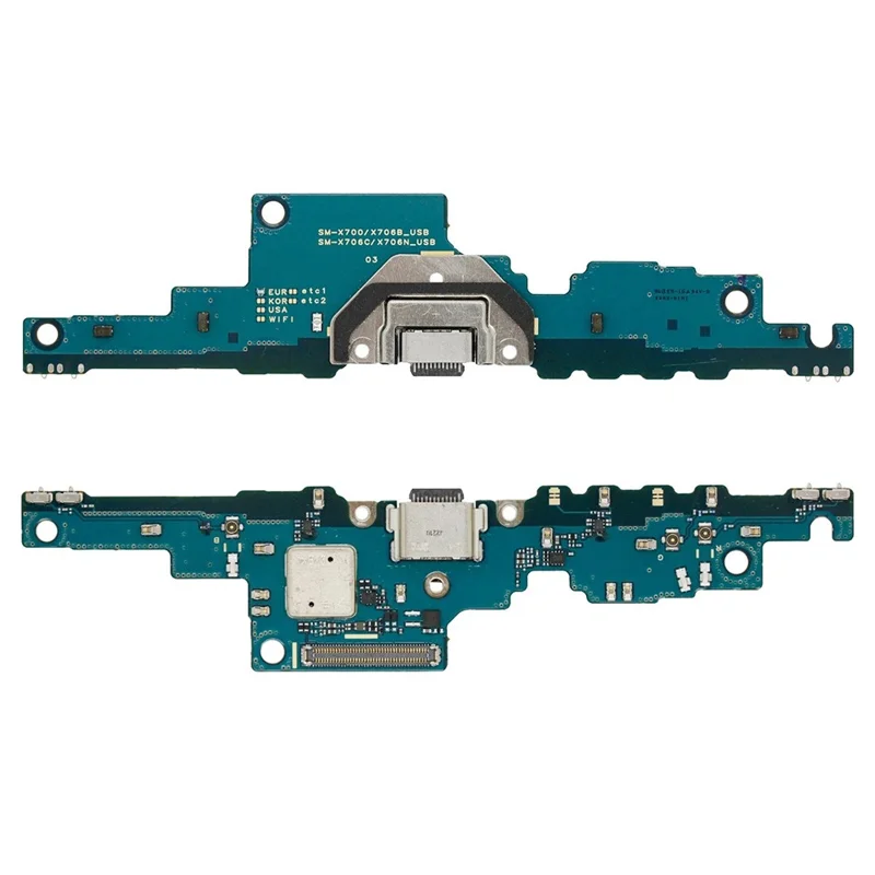 قطعة غيار كابل مرن لمنفذ الشحن الأصلي لهاتف سامسونج جالكسي تاب إس8 X706 (5G) (بدون شعار)