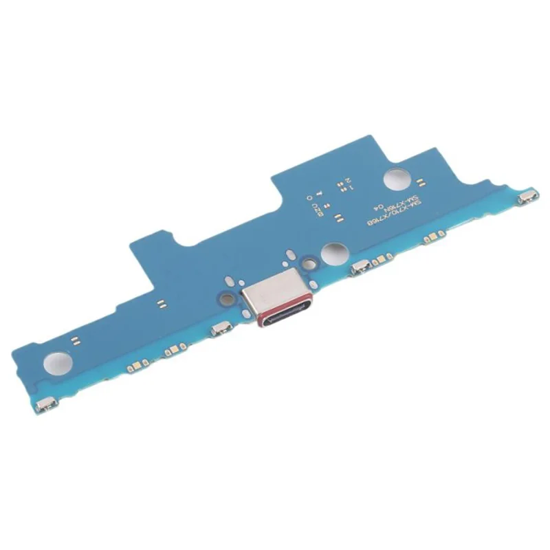 لـ سامسونج جالكسي تاب إس9 X710 (واي فاي) قطعة استبدال كابل مرن لمقبس الشحن الأصلي (بدون شعار)