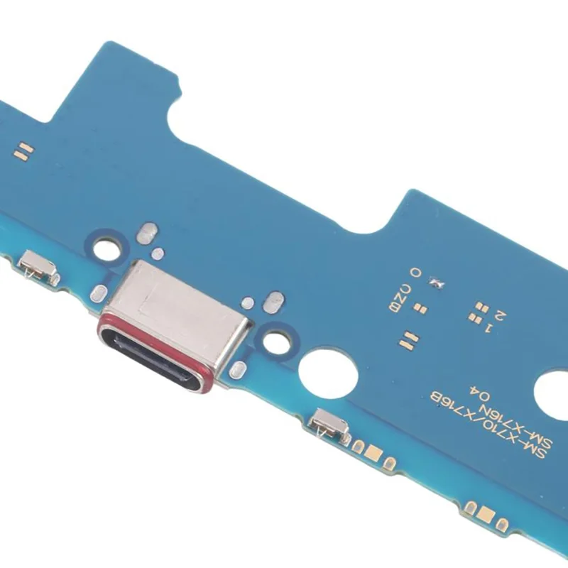 لـ سامسونج جالكسي تاب إس9 X710 (واي فاي) قطعة استبدال كابل مرن لمقبس الشحن الأصلي (بدون شعار)