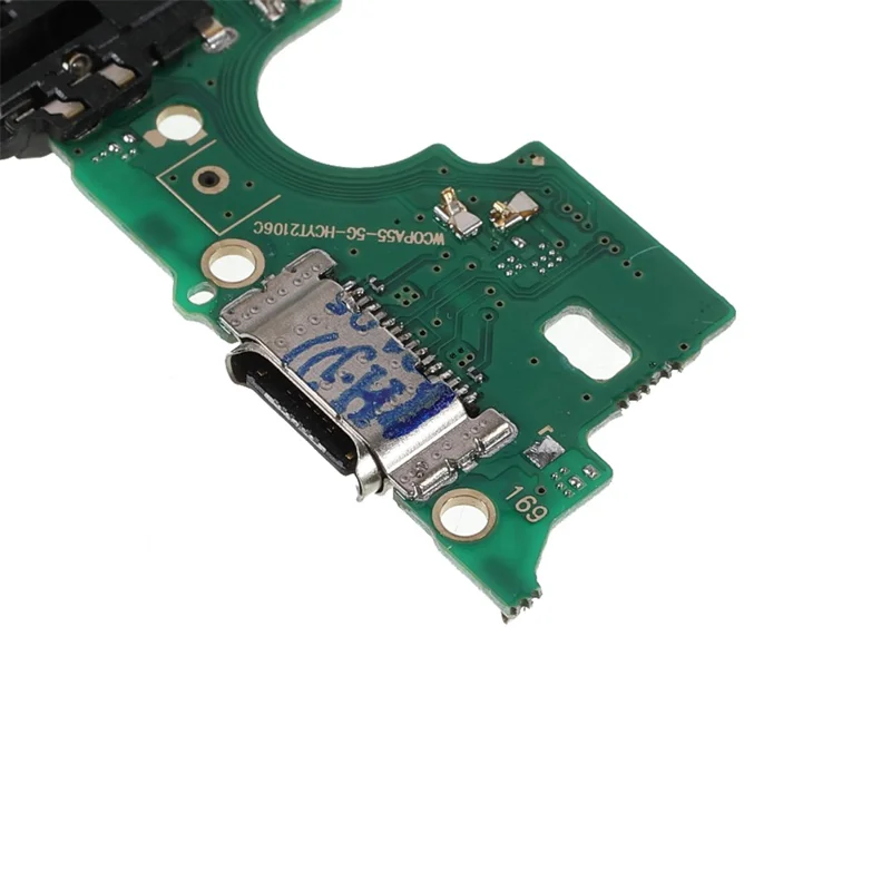 Charging Port Dock Board Connector Flex Cable Replacement Part for Oppo A55 5G