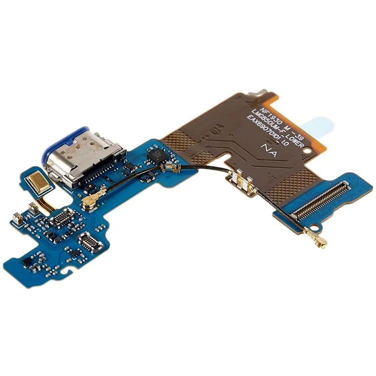 Para LG G8X Thinq OEM Dock Connector Charging Port Flex Cable Substituição (versão Na) (sem Logotipo)