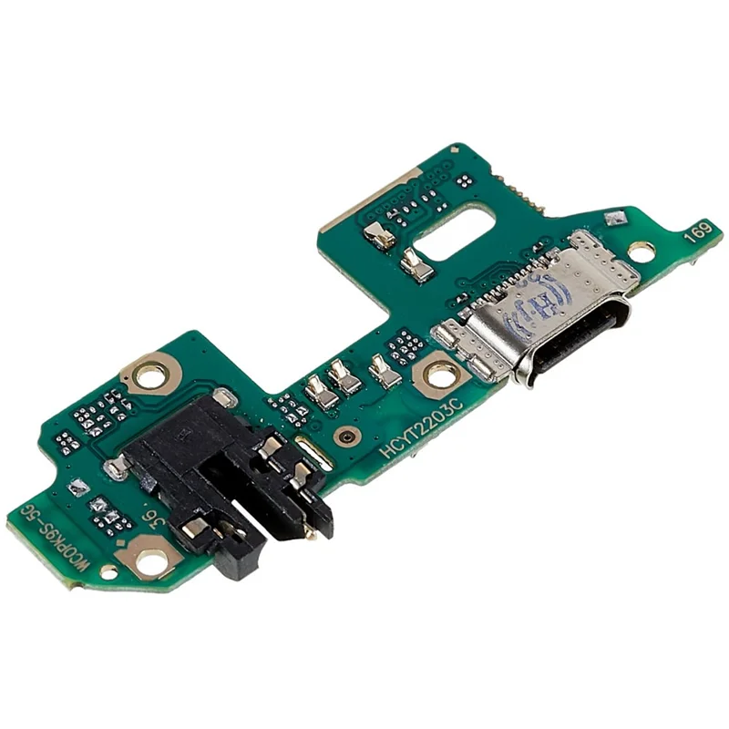 For Oppo K9s Charging Port Flex Cable Replacement Part (without Logo)