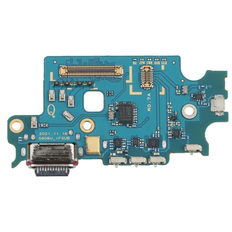 For Samsung Galaxy S22+ 5G S906U OEM Charging Port Flex Cable Replacement Part (Without Logo)