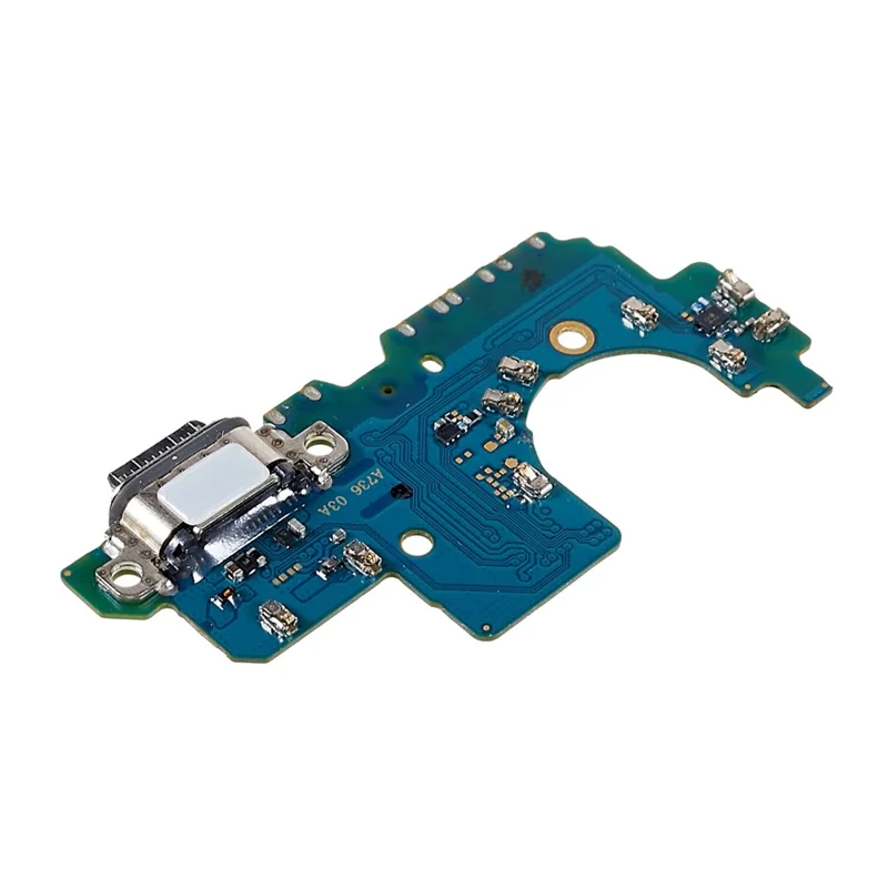 För Samsung Galaxy A73 5G SM-A736B OEM laddningsport flexkabeldel (utan logotyp)