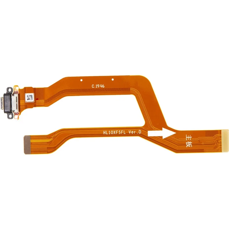 Per Honor Play4 Pro Global Edition Carcing Port Flex Cable Part (senza Logo)