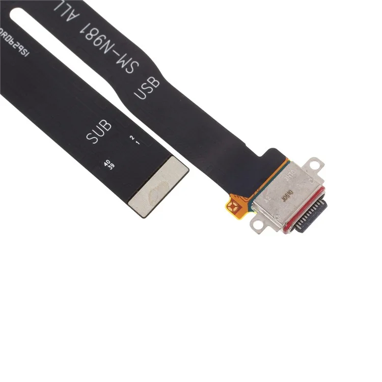 Per Samsung Galaxy Note20 4G N980 / Note20 5G N981 Cavo Flex della porta di ricarica Parte di ricambio (senza logo)