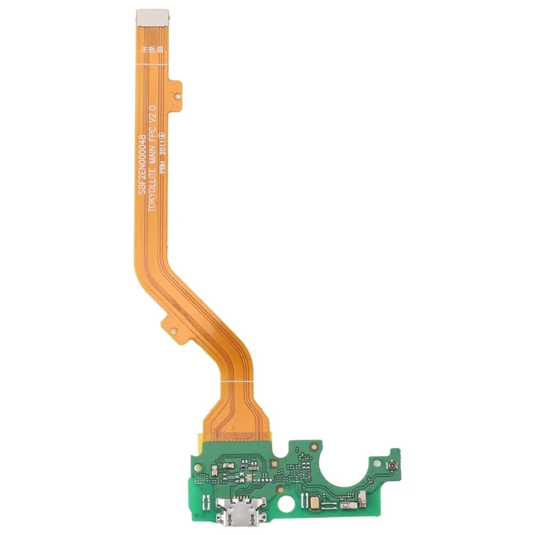 Para Alcatel 3L (2020) 5029y 5029 5029D OEM Dock Conector Puerto de Carga Parte de Reparación de Cable Flex (sin Logotipo)