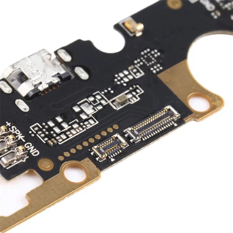 Para Infinix Note 4 X572 Dock Connector Charging Port Flex Cable Substacting Part (sem Logotipo)