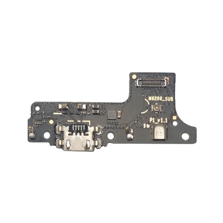 For Alcatel 1S (2021) 6025 Dock Connector Charging Port Flex Cable Replacement Part (without Logo)