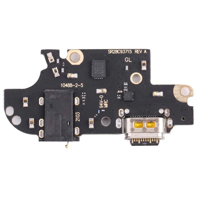 Para o Motorola Edge S Dock Connector Charging Port Flex Cable Substituição (sem Logotipo)