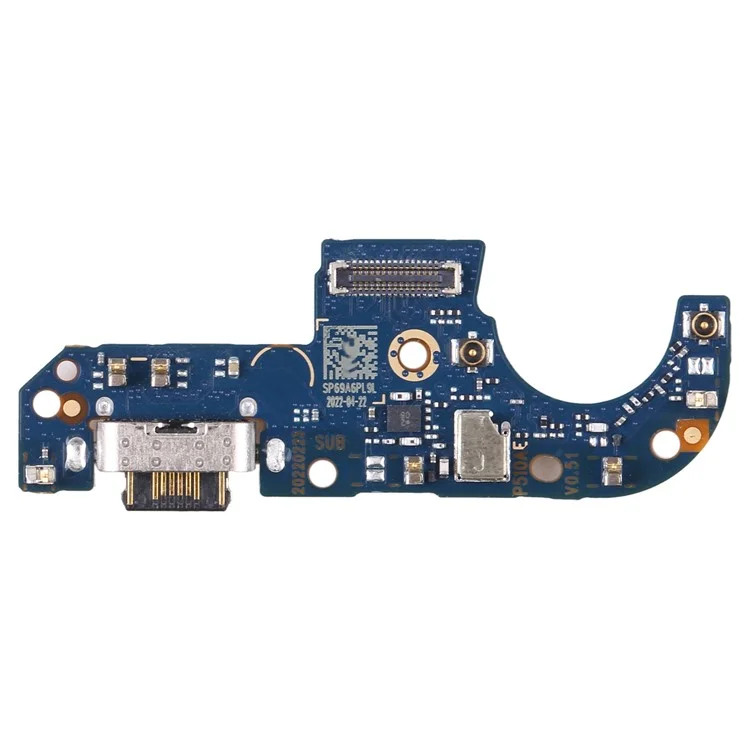 Para Motorola Moto G42 4G XT2233-2 Dock Connector Cabo Flex de Carregamento Peça de Reposição (sem logotipo)