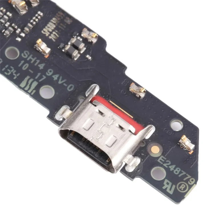 Para Motorola Moto E22i 4G / E22 4G Dock Connector Cabo Flex de Carregamento Peça de Reposição (sem logo)