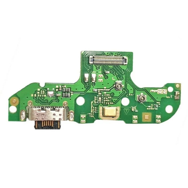 Para Motorola One Macro Dock Connector Charging Port Flex Cable Substituição (sem Logotipo)