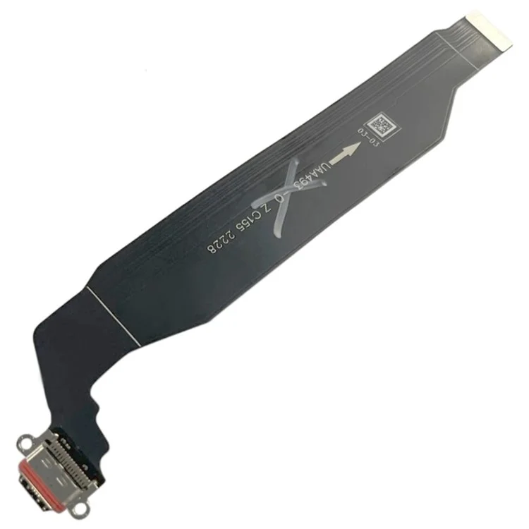 Для OnePlus 10R 5G CPH2411 OEM Dock Connector Charging Port Flex Cable Cellphone Repair Part (без логотипа)