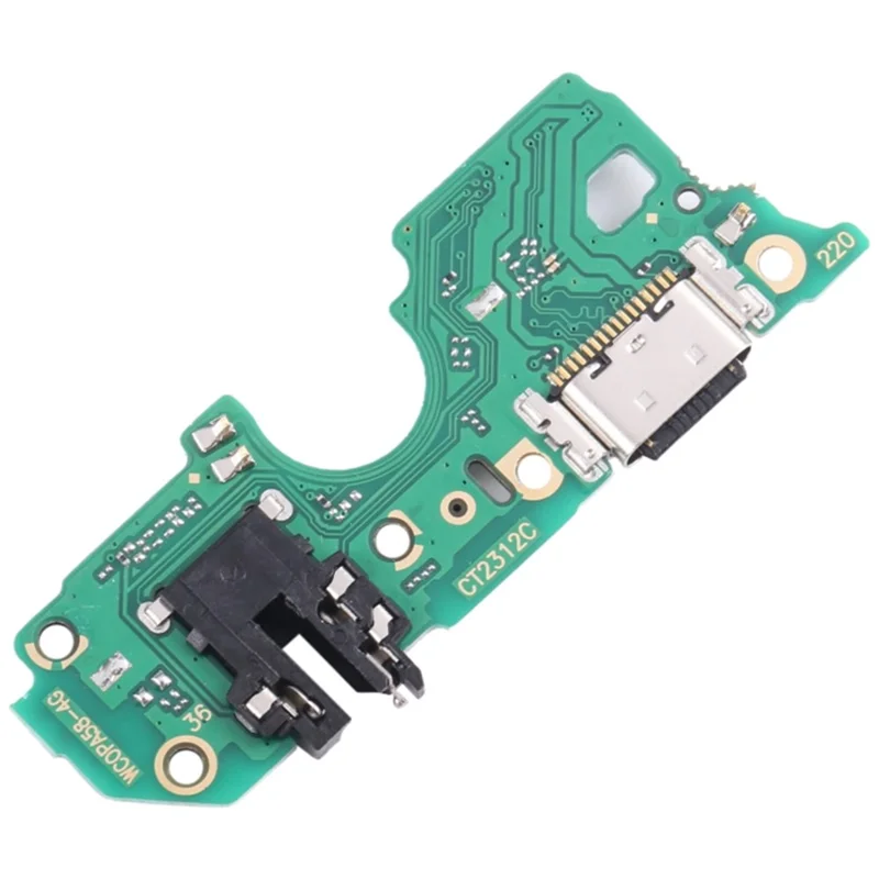 Per Oppo A18 4G Dock Connector Charging Port Flex Cable Parte di ricambio (senza logo)