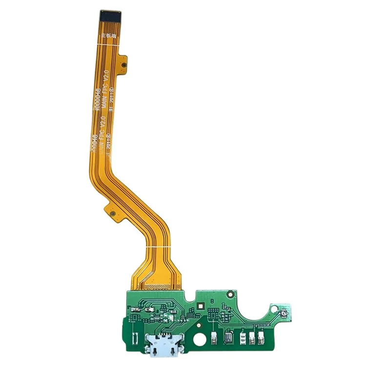 Para Alcatel 1s (2020) 5028 Dock Connector Charging Port Flex Cable Repair Parte (sem Logotipo)