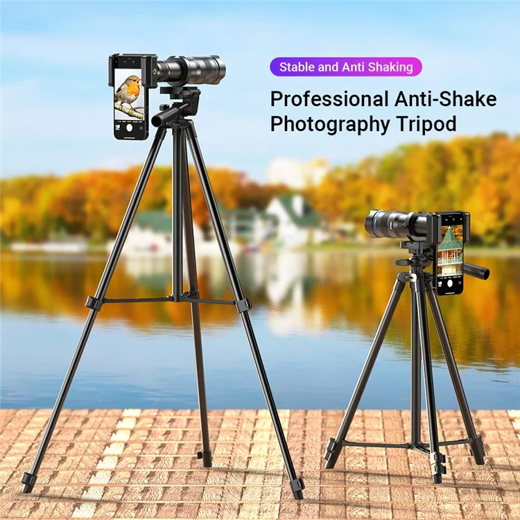 APEXEL APL-36XCR50 Aluminum Alloy 36X Telephoto Lens Phone Camera for Bird Watching Hiking