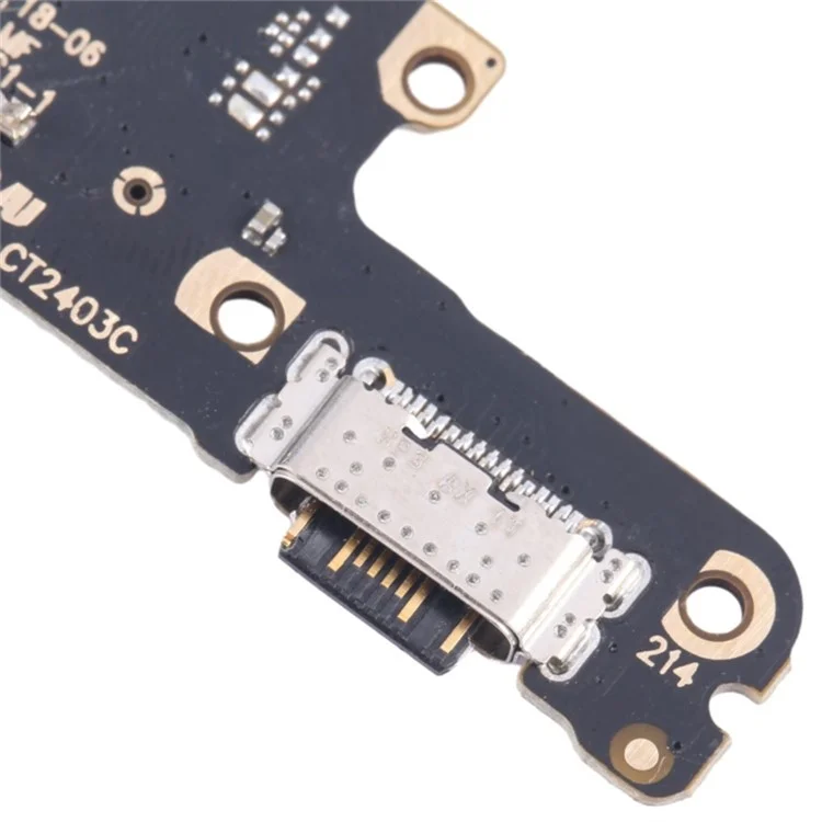 Для Xiaomi Redmi 13C 4G / 13C 5G / 13R 5G / Poco C65 4G Сборка кабеля зарядного порта с IC частью (без логотипа)