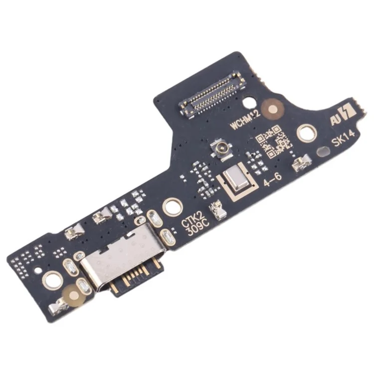 Для Xiaomi Redmi 12 4G / Redmi 12 5G (Global) сборка кабеля гибкой зарядной порты с IC частью (без логотипа)