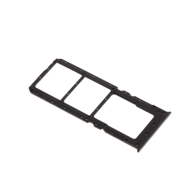 OEM Dual SIM Card + Micro SD Card Tray Holders Part for Oppo A5 (2020) / A9 (2020) (A11X) / A11 - Black