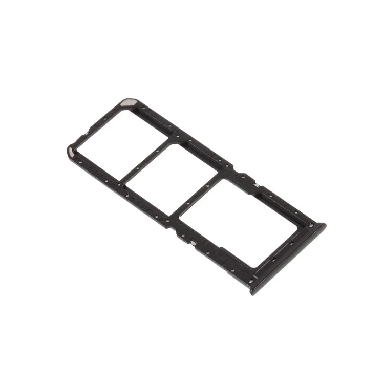 OEM Dual SIM Card + Micro SD Card Holder Parte Per Oppo A5 (2020) - Nero