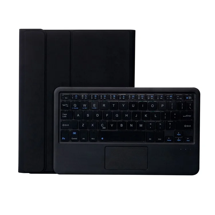 clavier bluetooth t102b-a avec étui pour ipad 10.2 (2021) / (2020) / (2019) / ipad air 10,5 pouces (2019) - le noir