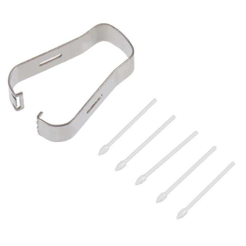 5 stk. touchstiftspidser med krog (uden logo) til Samsung Galaxy Note10 N970 N971 / Note10 Lite 4G N770 / Note 10 Plus 4G N975 5G N976 - Hvid