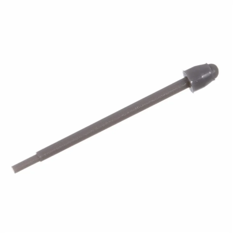 For Samsung Galaxy Z Fold5 5G 3Pcs Touch Stylus Tips Nibs with Metal Clip (Without Logo) - Grey