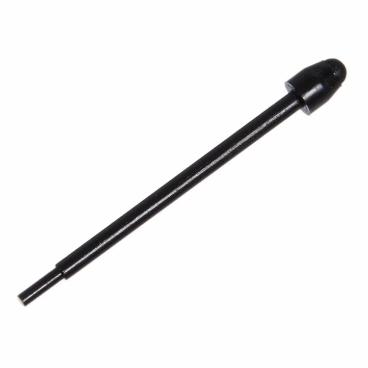 For Samsung Galaxy Z Fold3 5G F926 3Pcs Touch Stylus Tips Nibs with Metal Clip (Without Logo) - Black