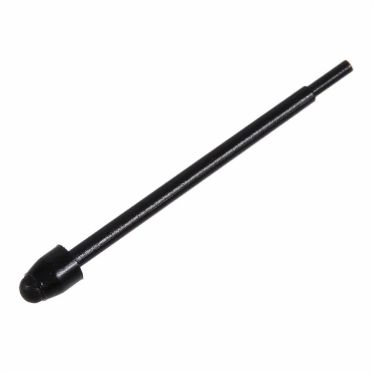 For Samsung Galaxy Z Fold3 5G F926 3Pcs Touch Stylus Tips Nibs with Metal Clip (Without Logo) - Black