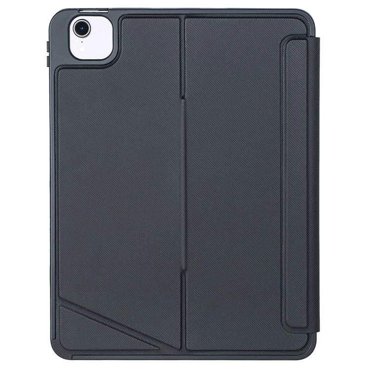 T11B-AS per iPad Air 11 (2024) / Air (2022) / (2020) / Pro 11 (2022) / (2021) / (2020) / (2018) Custodia in pelle per tablet con supporto e tastiera con retroilluminazione Bluetooth